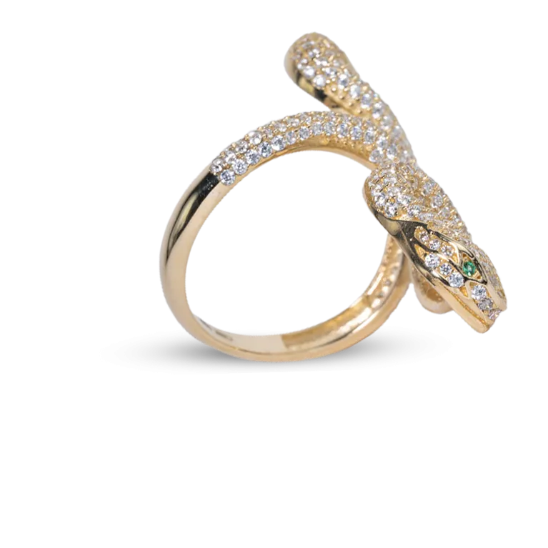Serpentine Twist Ring