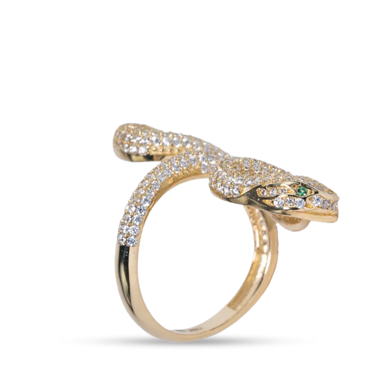 Serpentine Twist Ring