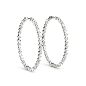 Single Prong Hoop Earring