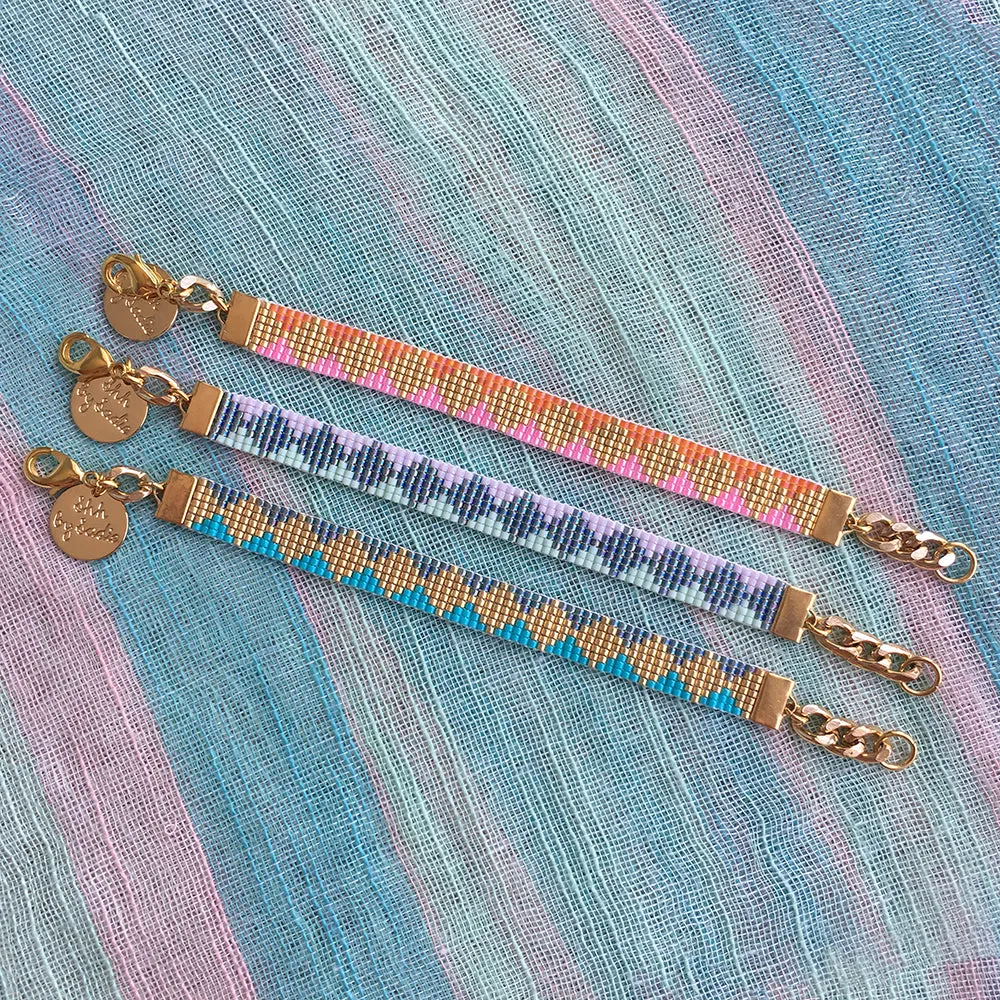 Skinny Soleil Bracelet - Yellow / Turquoise / Mint / Pink