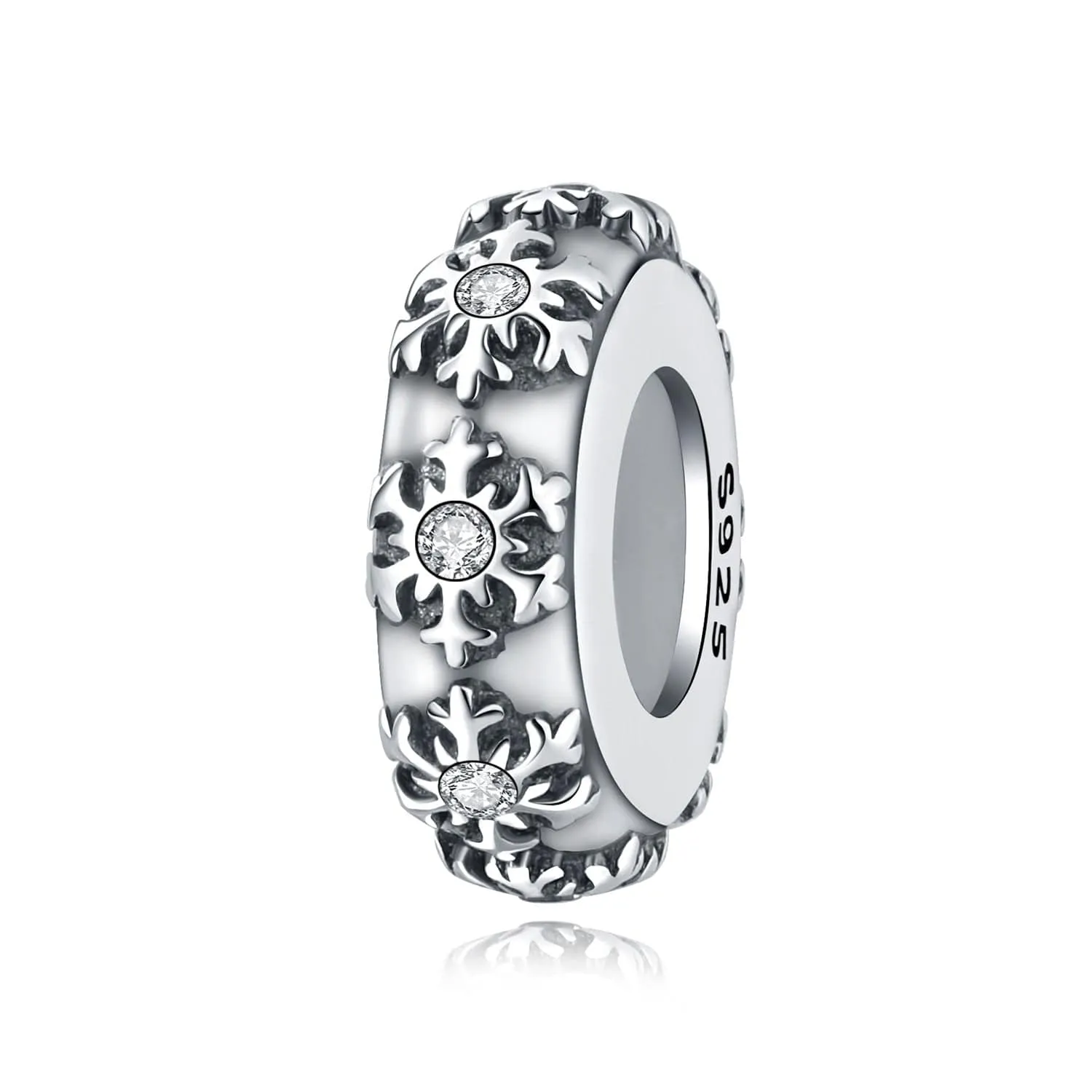 Snowflake Spacer Charm