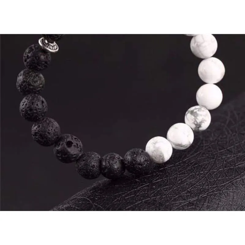 Sons of Odin Bracelet Black/White