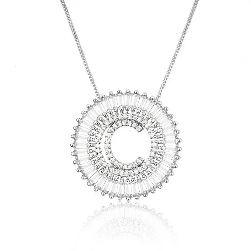 Sparkling Bling Initial Necklace