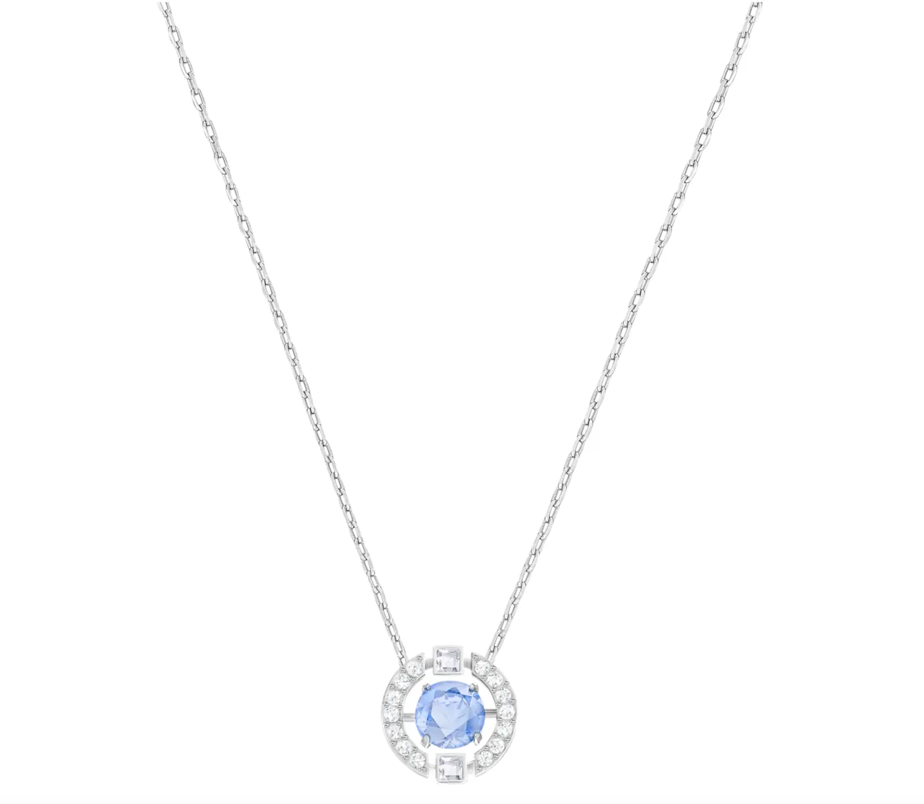 Sparkling Dance Blue Necklace