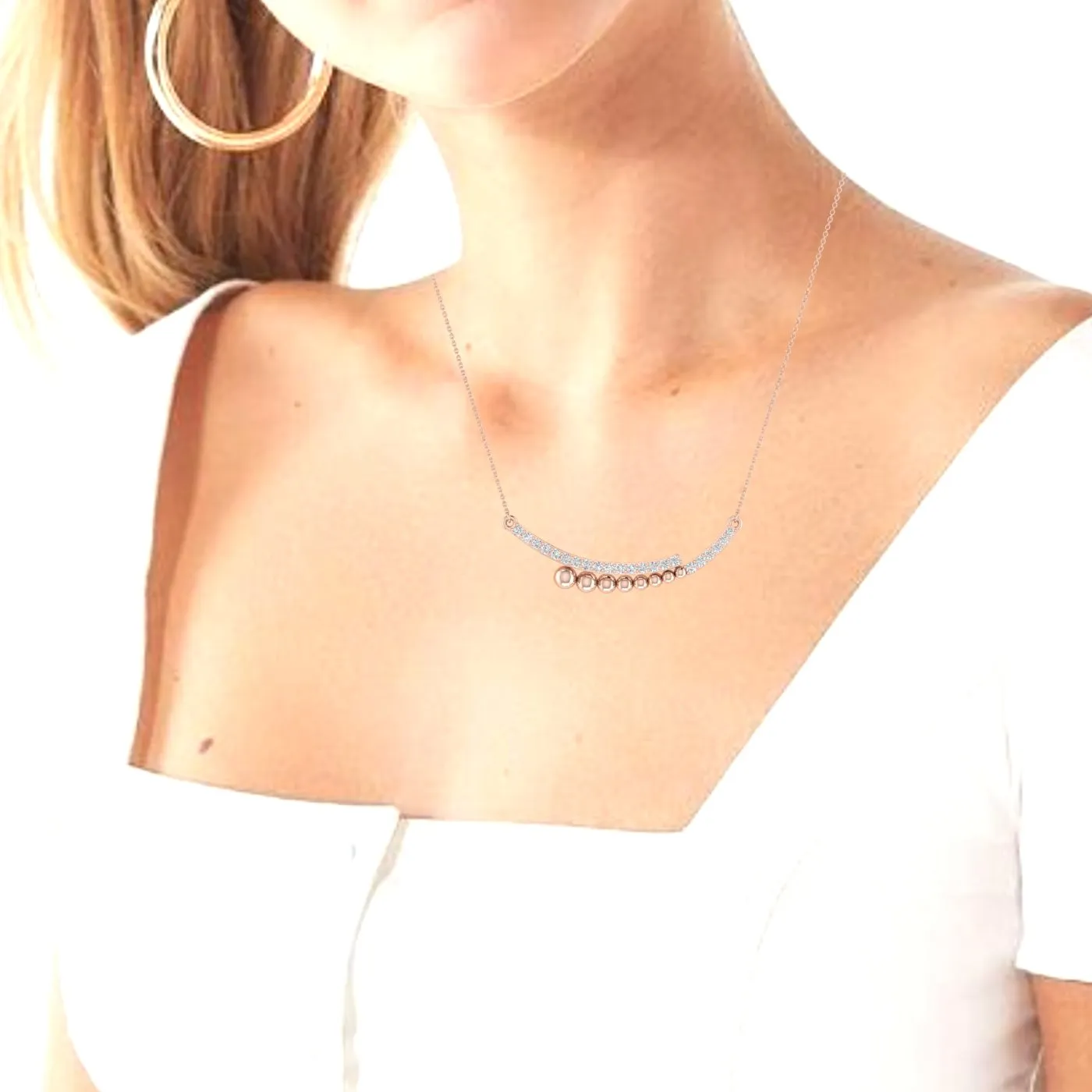 Sparkling Diamond Necklace