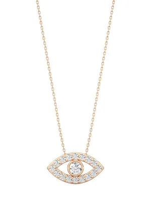 Sparkling Evil Eye Necklace