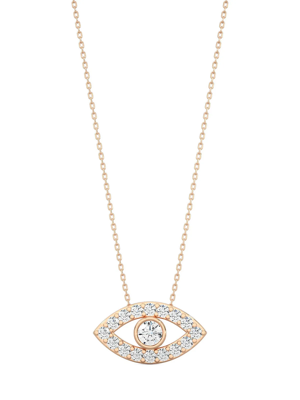 Sparkling Evil Eye Necklace