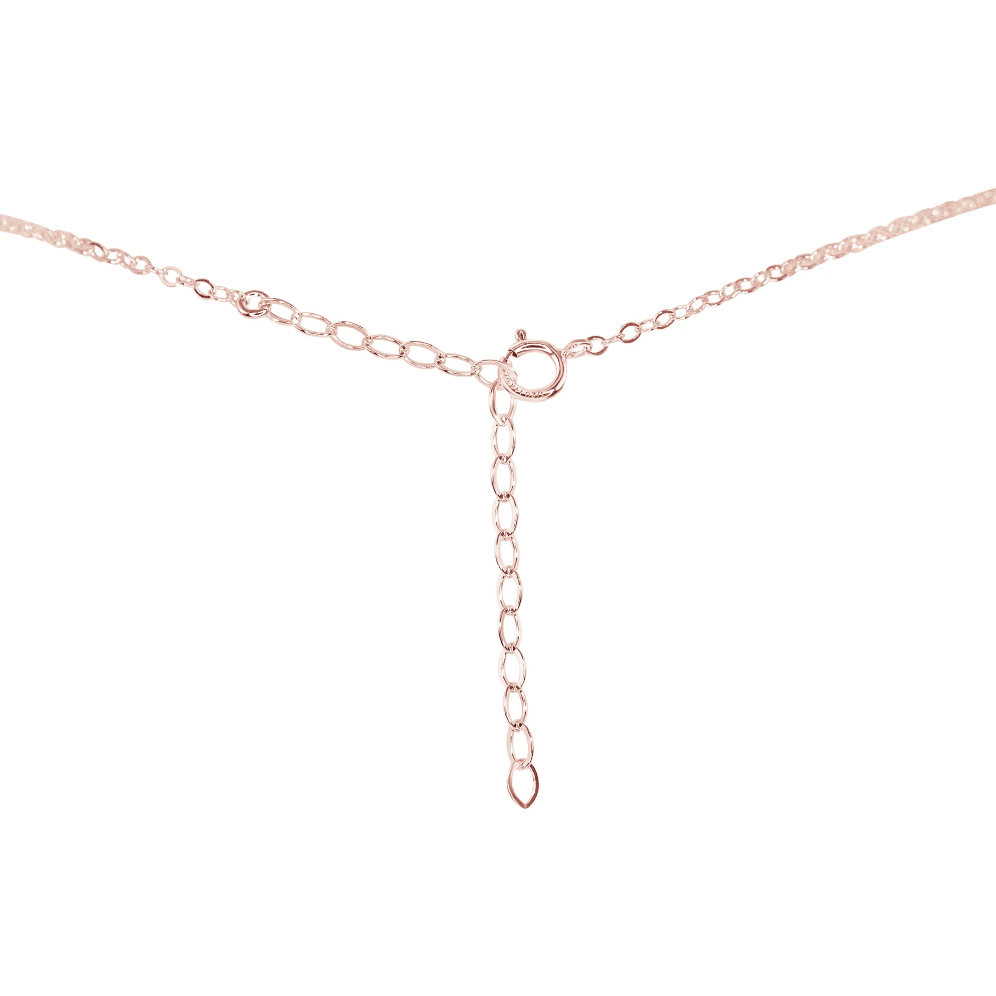 Sparkling Red Garnet Faceted Bead Bar Necklace