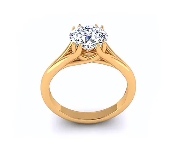 SPLIT CLAW PRONG SOLITAIRE