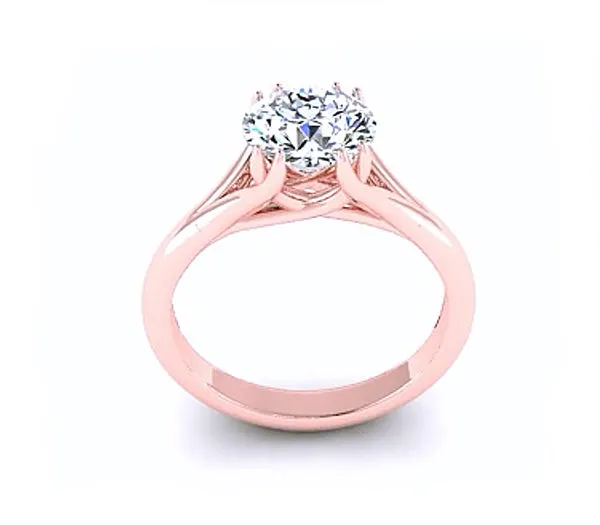 SPLIT CLAW PRONG SOLITAIRE