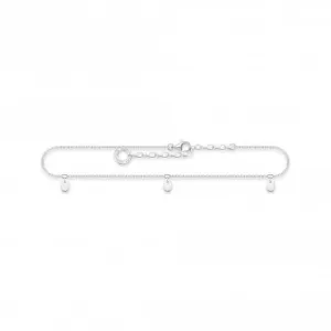 Sterling Silver Coins Anklet AK0025-001-21