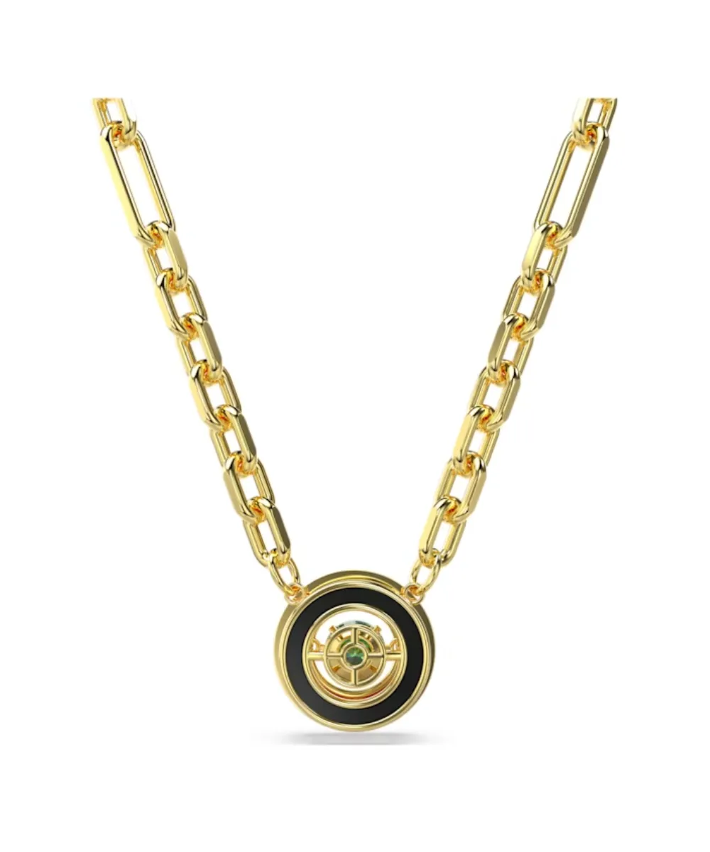 SWAROVSKI SPARKLING DANCE PENDANT IN GREEN
