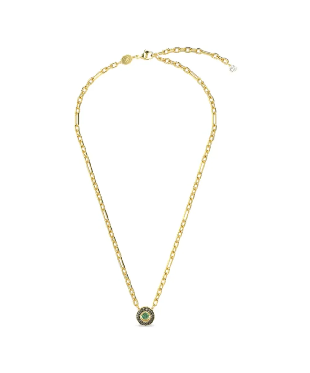 SWAROVSKI SPARKLING DANCE PENDANT IN GREEN