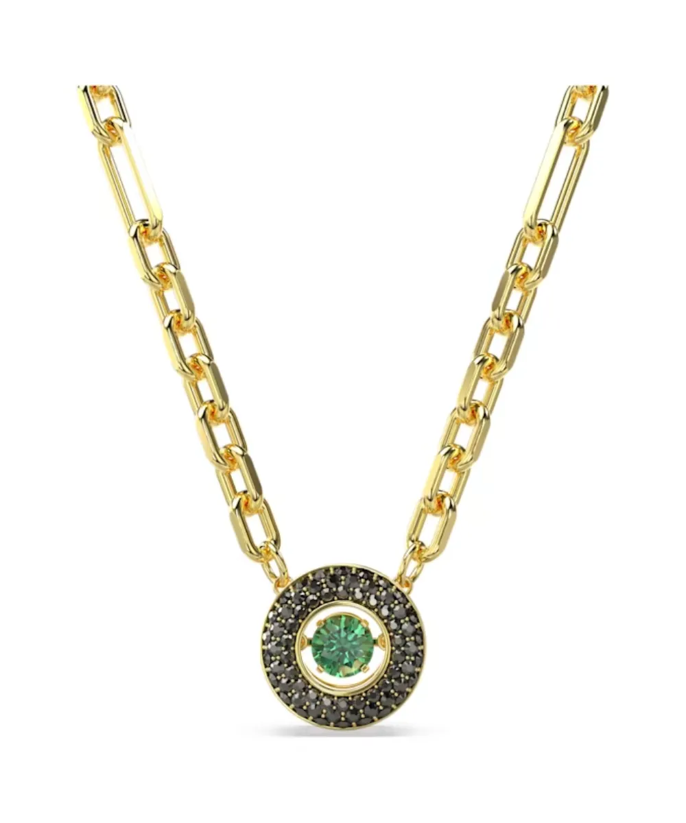 SWAROVSKI SPARKLING DANCE PENDANT IN GREEN