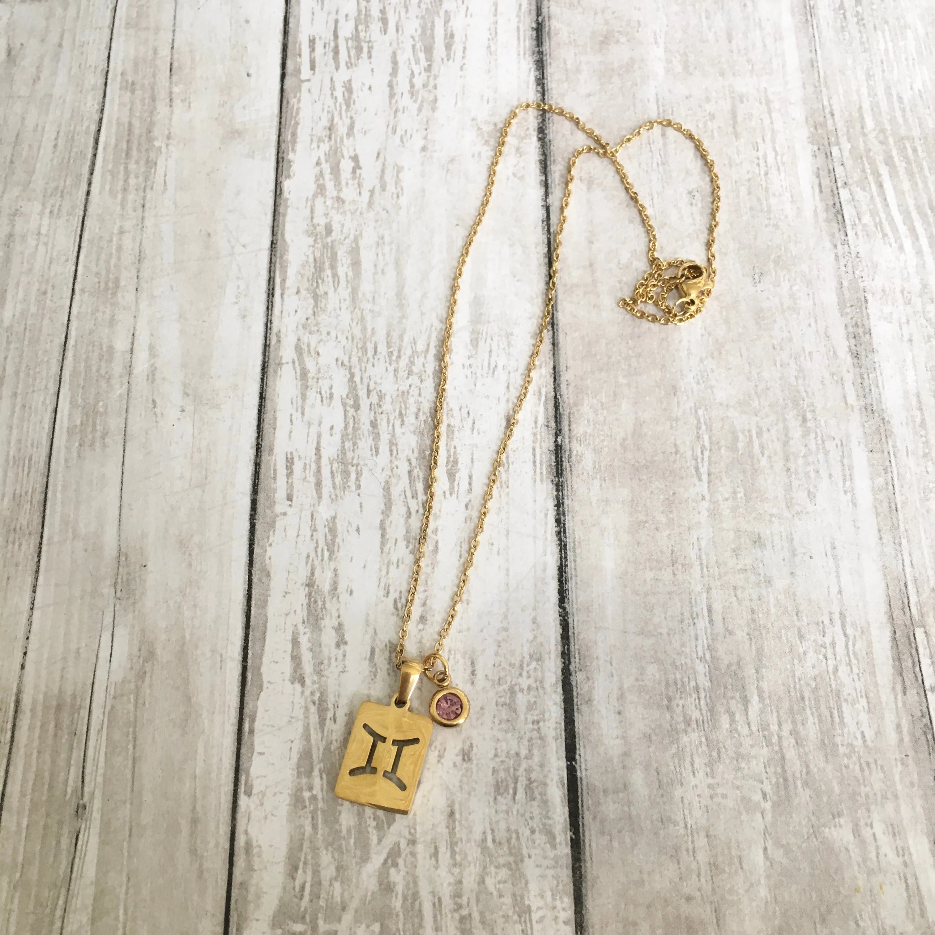 The Crystal Zodiac Necklace
