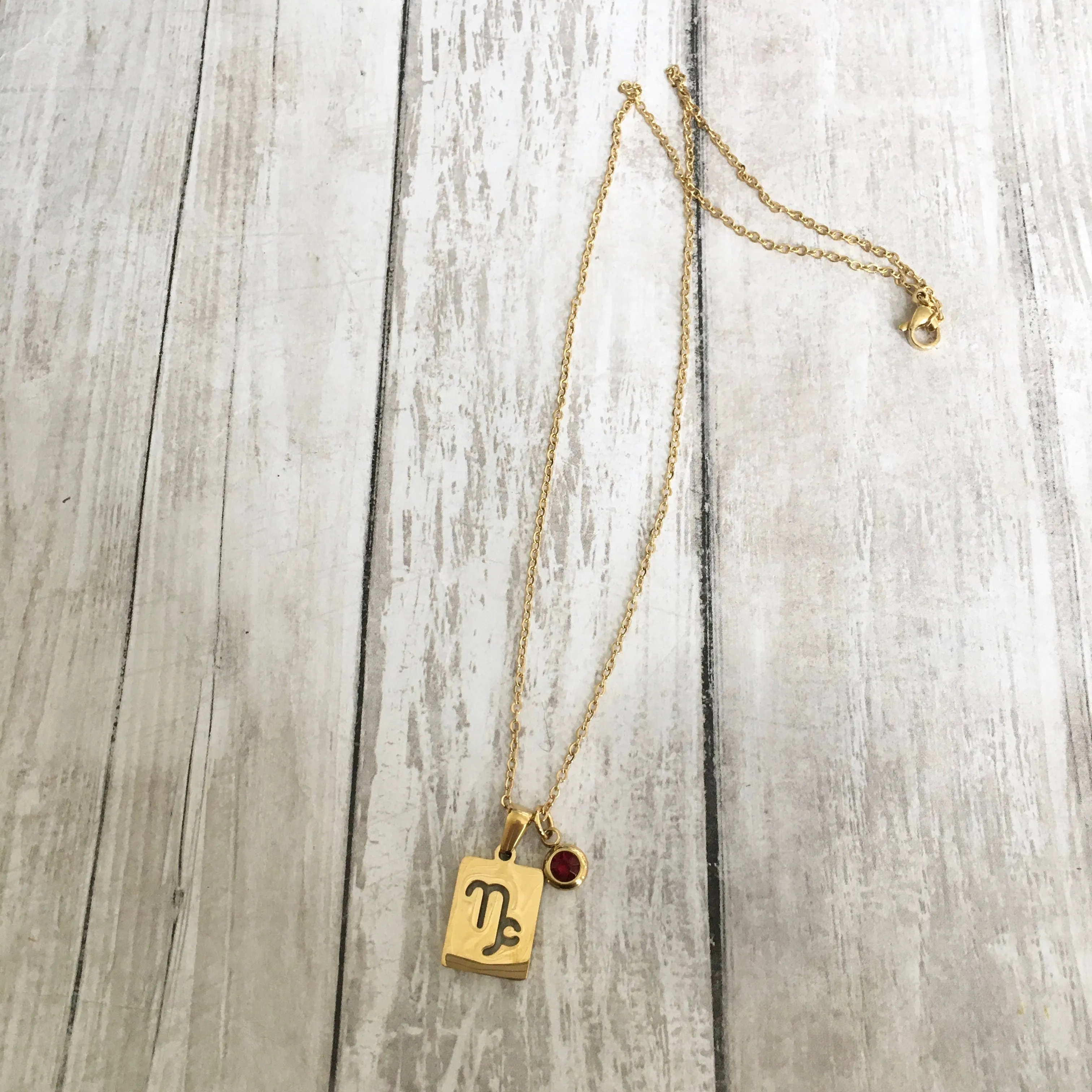 The Crystal Zodiac Necklace