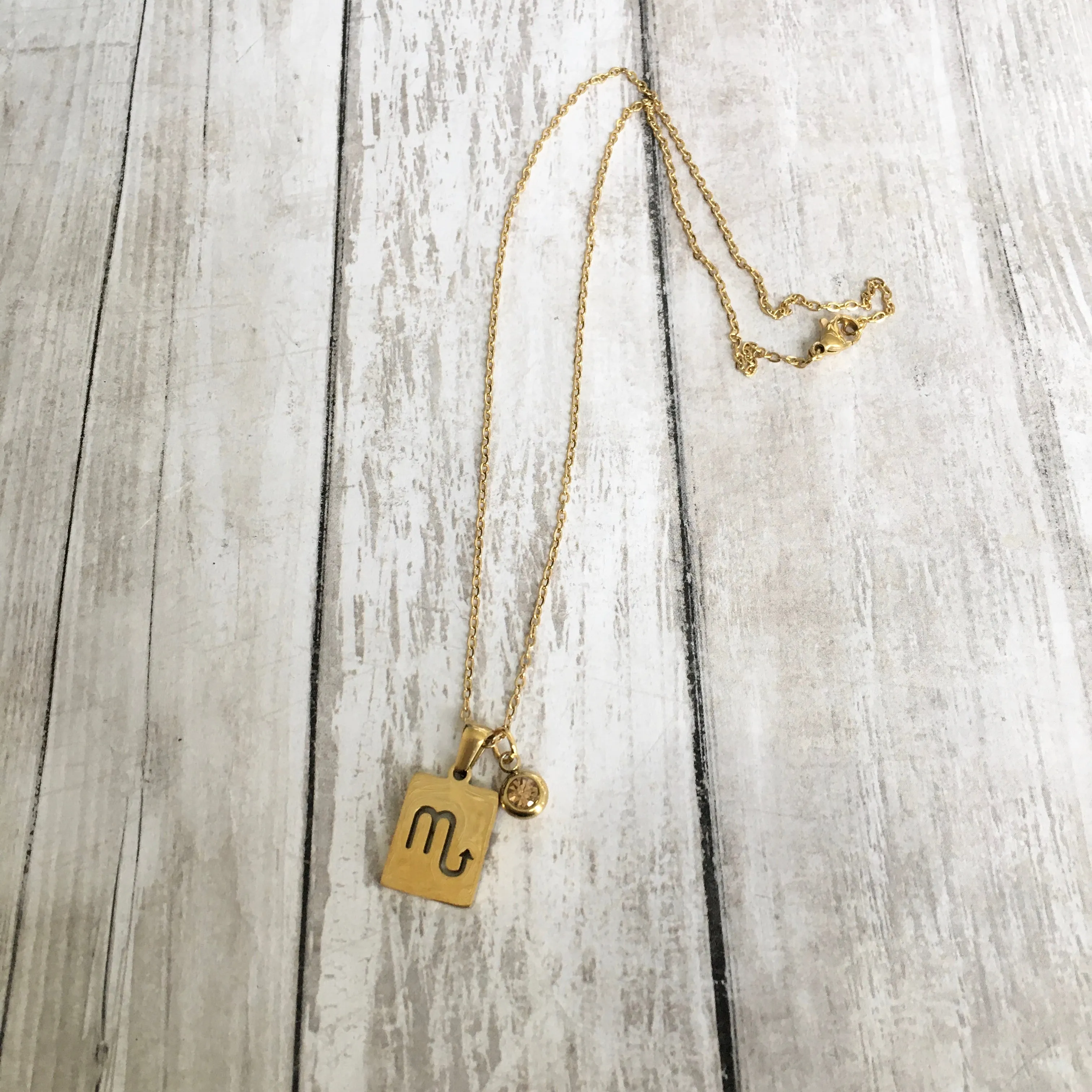 The Crystal Zodiac Necklace