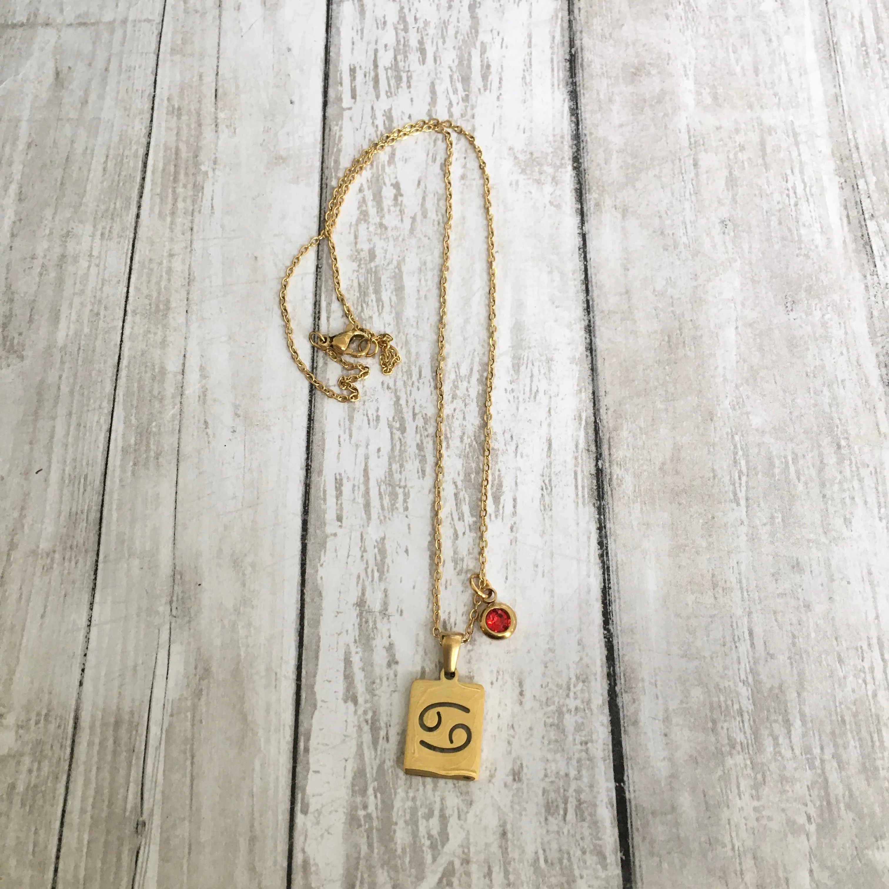 The Crystal Zodiac Necklace
