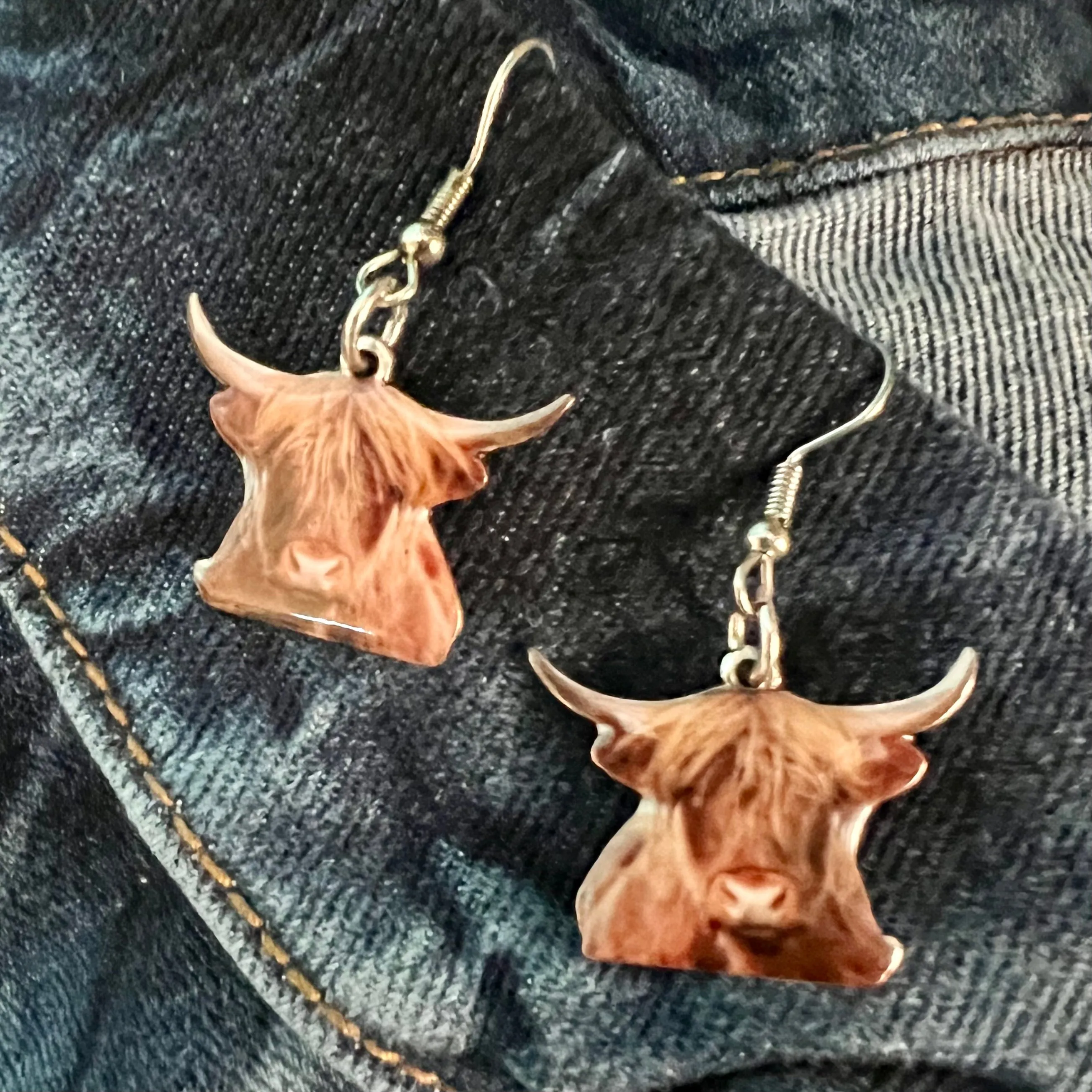 The Highland Cow Earrings