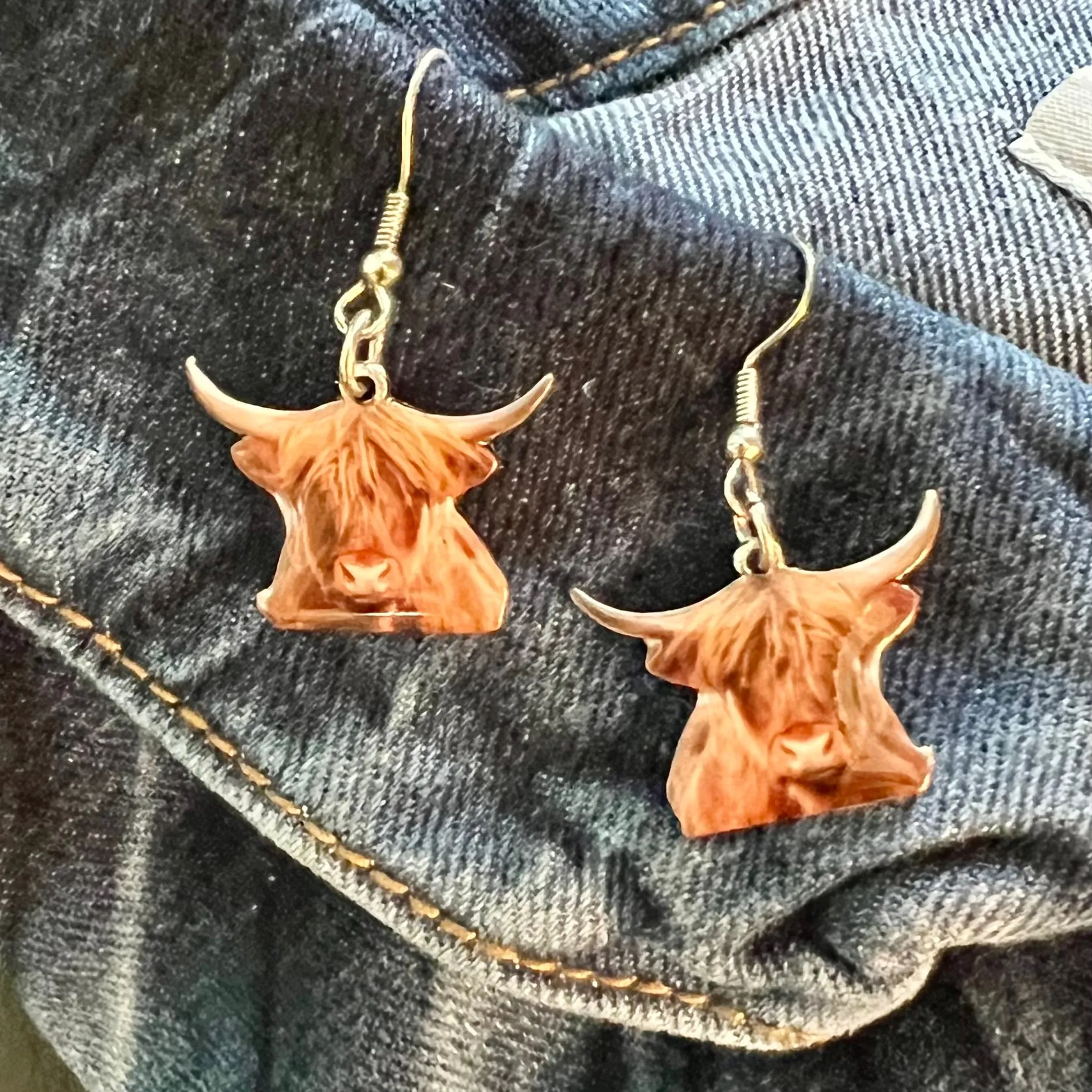 The Highland Cow Earrings