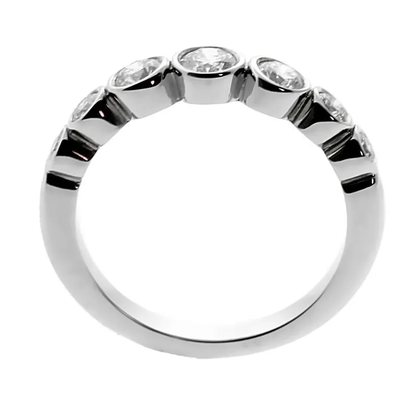 Tiffany & Co Jazz Platinum Diamond Ring Sz 4 1/4