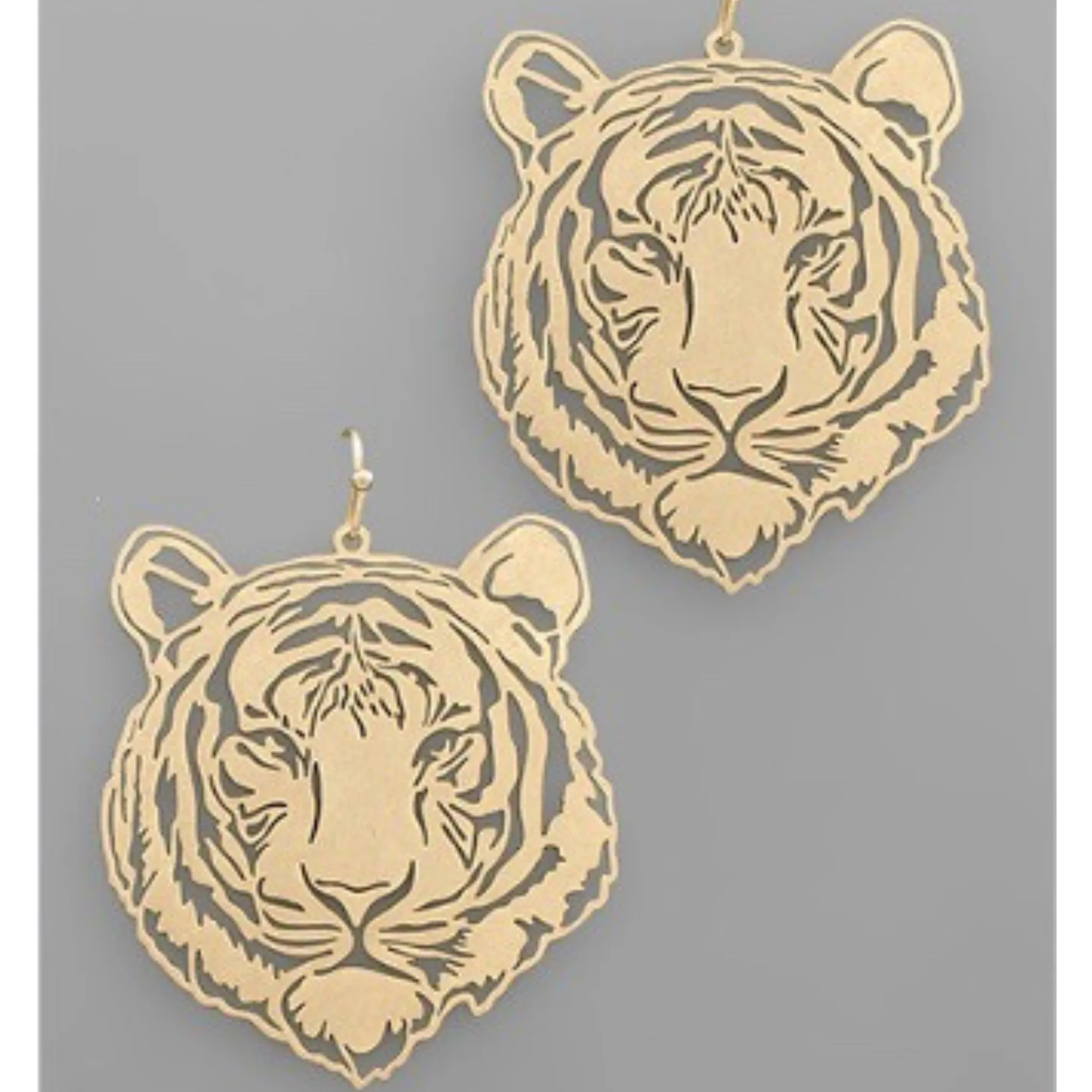 Tiger Filigree Earrings