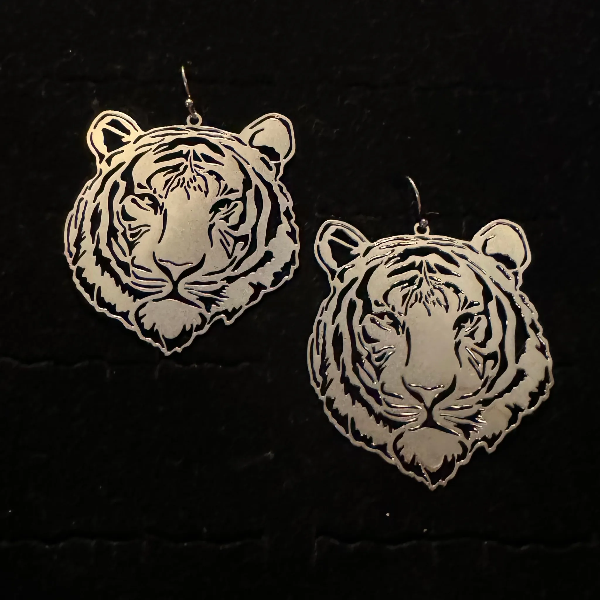 Tiger Filigree Earrings
