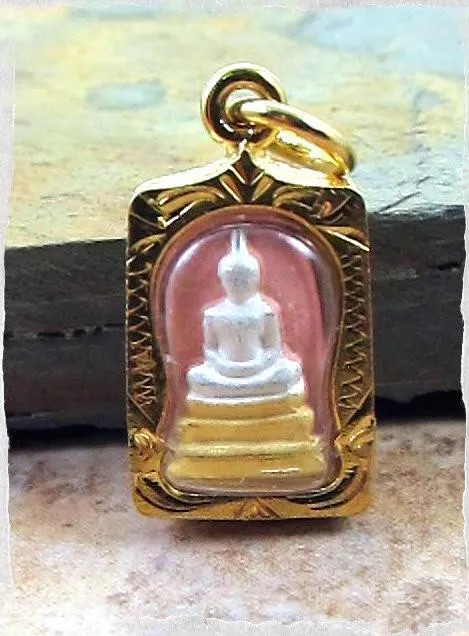 Tiny Gold Thai Amulet