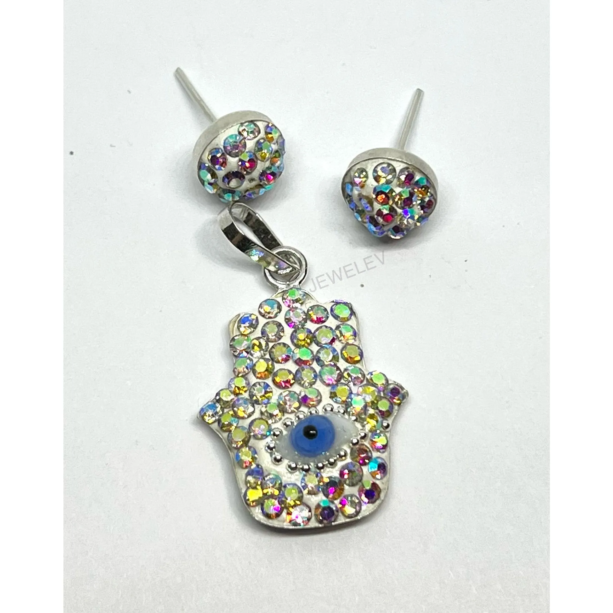 Tornasol Hamsa-Eye Set