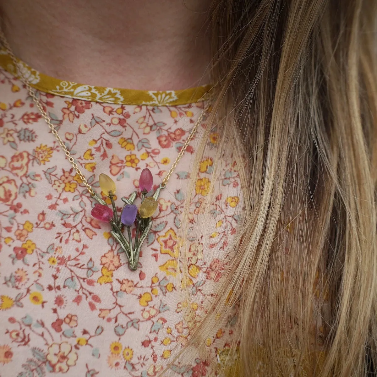 Tulip Pendant Necklace