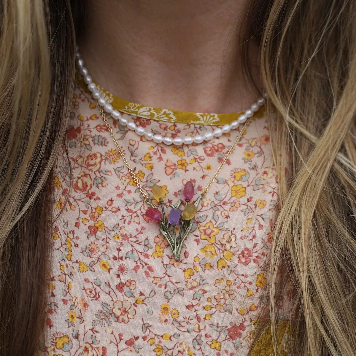 Tulip Pendant Necklace