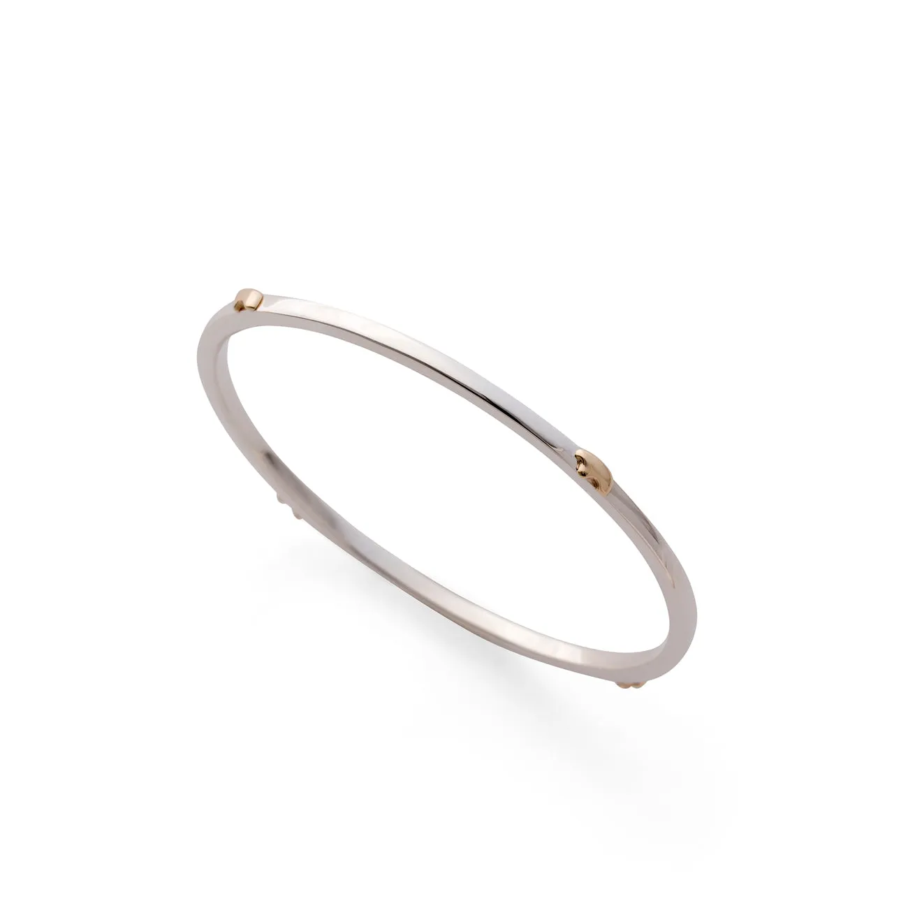 Two Tone Tiny Bear Bangle