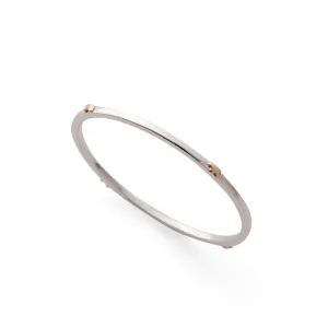 Two Tone Tiny Bear Bangle