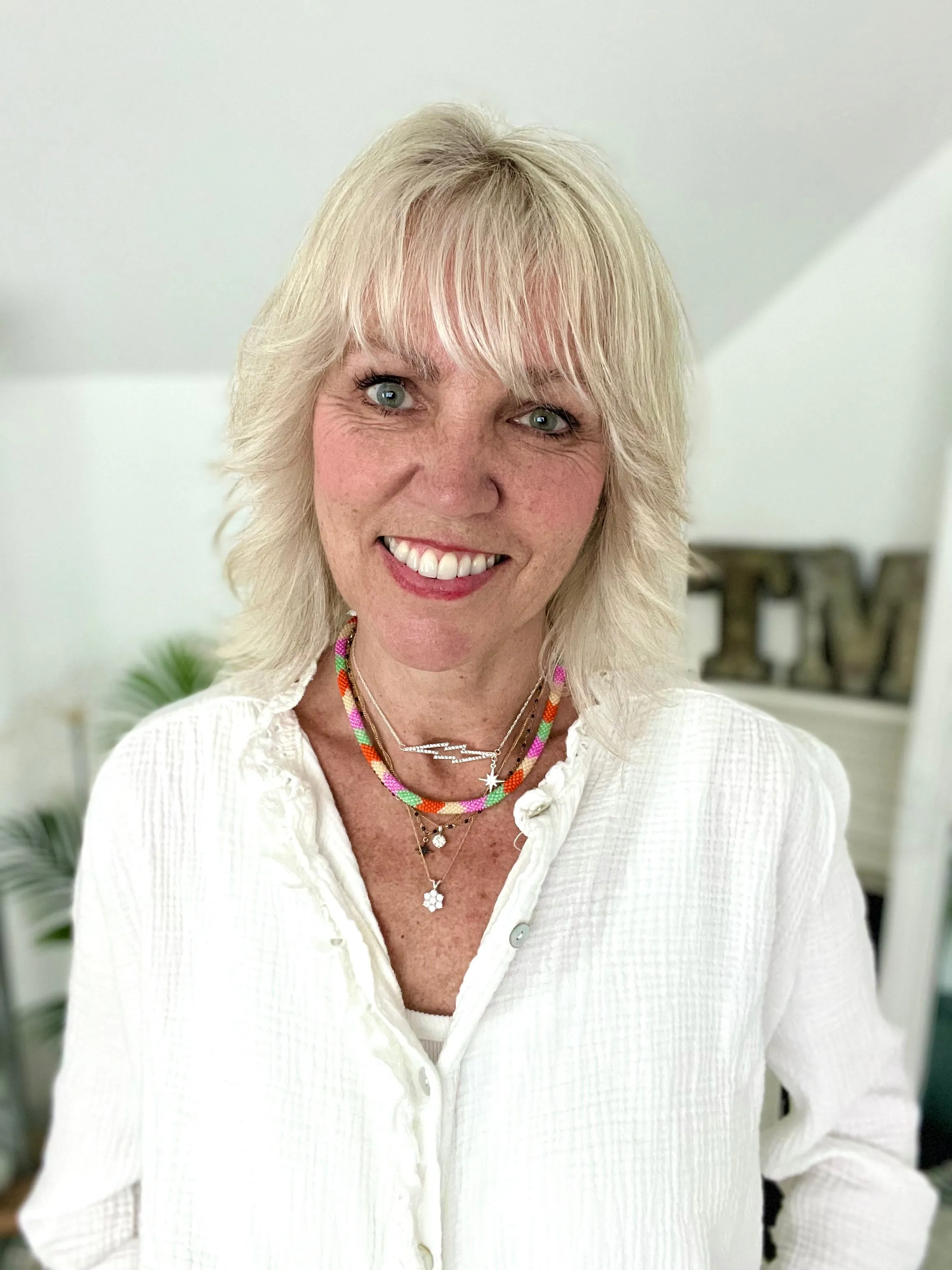 Vibrant Beaded Popcorn Necklace