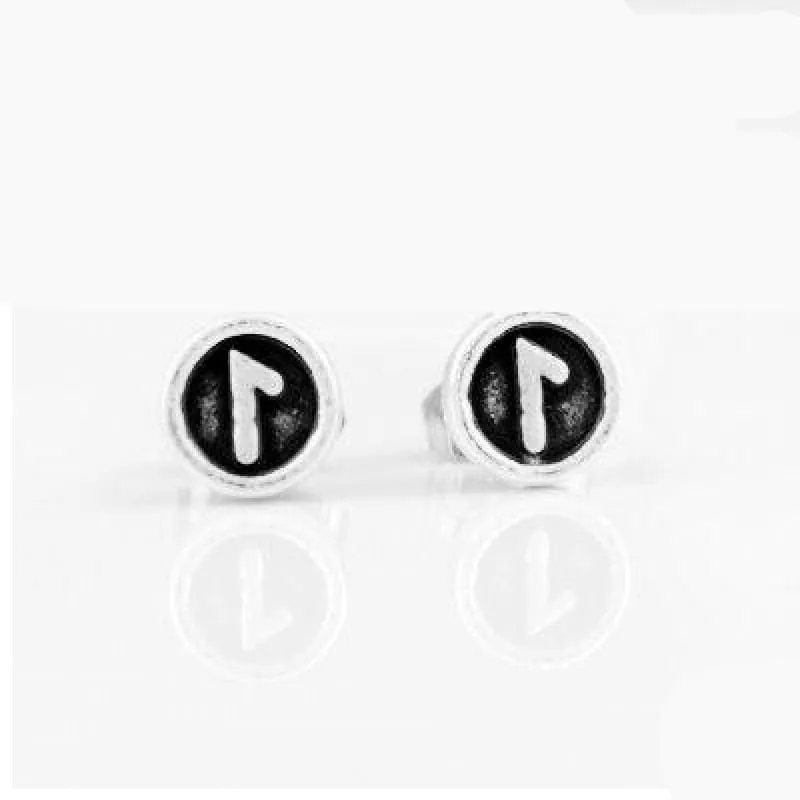 VIKING EARRINGS - RUNE