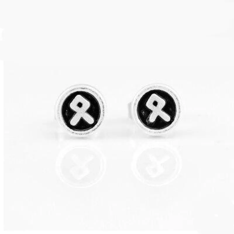 VIKING EARRINGS - RUNE