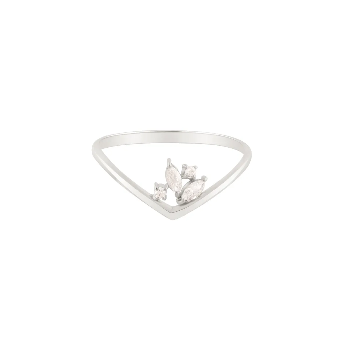 Water Fall Diamond ring