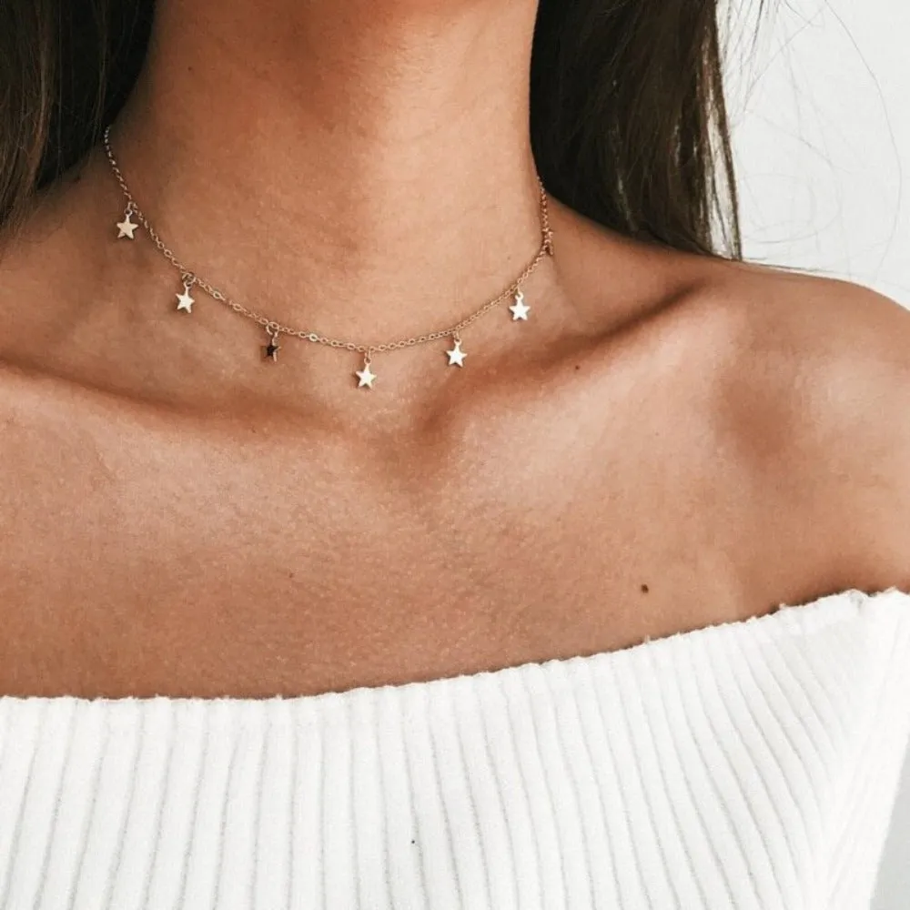 women's necklaces bohoo pendants charming multilayer collar necklace ✈️ free.shipping
